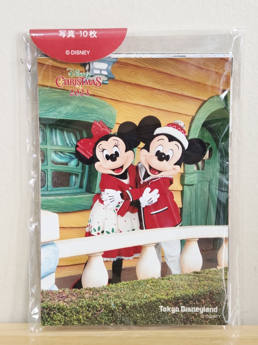 Tokyo Disneyland Christmas 2023 Holiday Photo Pack